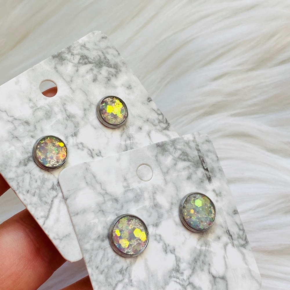 Stud earrings